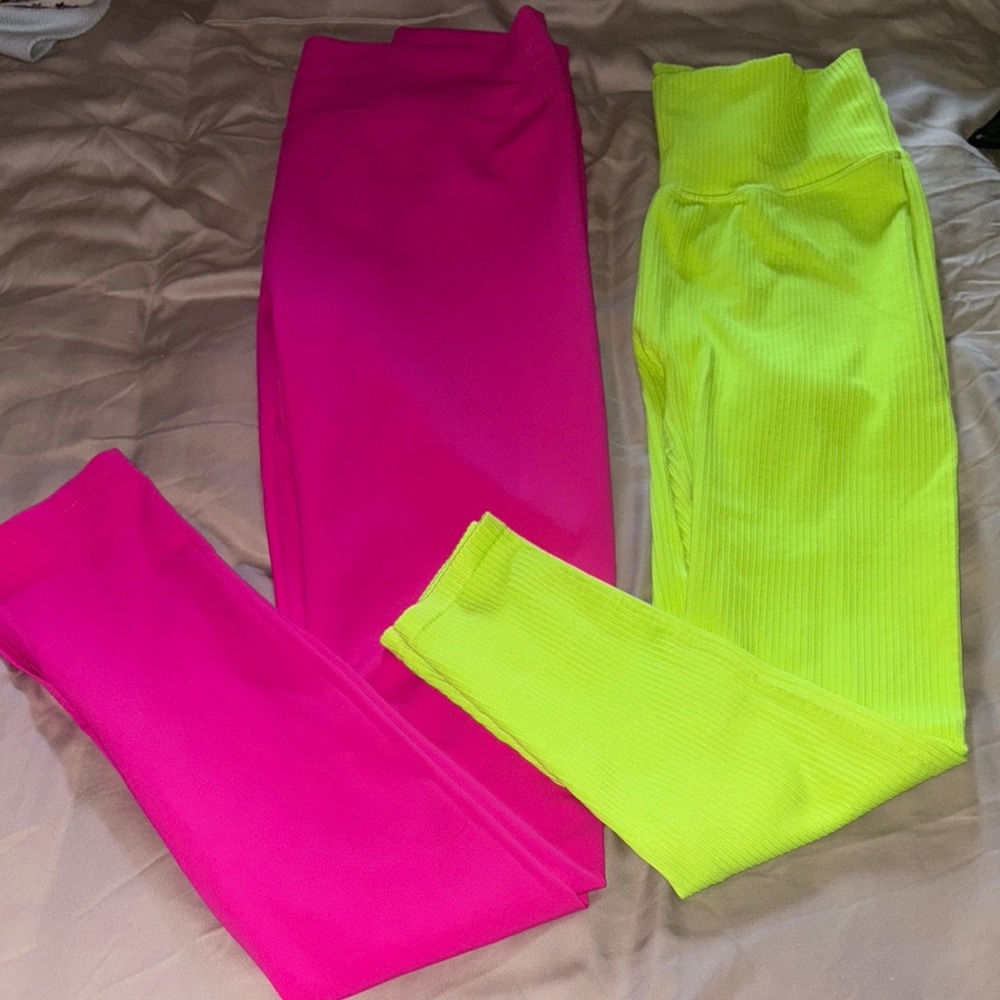 Neon leggings